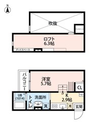 Sky　Grace花園(スカイグレイスハナゾノ)の物件間取画像